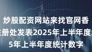 炒股配资网站来找官网香港土地注册处发表2025年上半年度统计数字